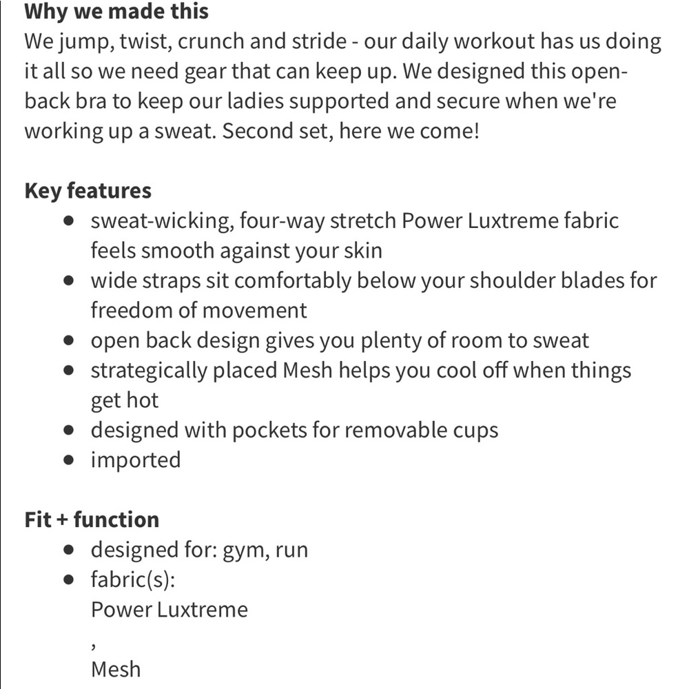 Lululemon In A Flash Bra Baroque Blue - Picture 8 of 8